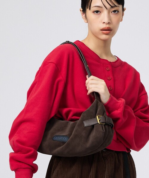 OUTDOOR PRODUCTS（アウトドアプロダクツ）の「【OUTDOOR PRODUCTS / アウトドアプロダクツ】バックルベルト ショルダーバッグ（ショルダーバッグ・レディース・ブラウン/ブラック/カーキ/アイボリー・フリー）」の4枚目の写真
