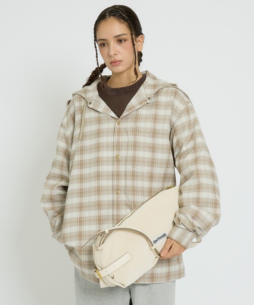 OUTDOOR PRODUCTS（アウトドアプロダクツ）の「【OUTDOOR PRODUCTS / アウトドアプロダクツ】バックルベルト ショルダーバッグ（ショルダーバッグ・レディース・ブラウン/ブラック/カーキ/アイボリー・フリー）」の22枚目の写真
