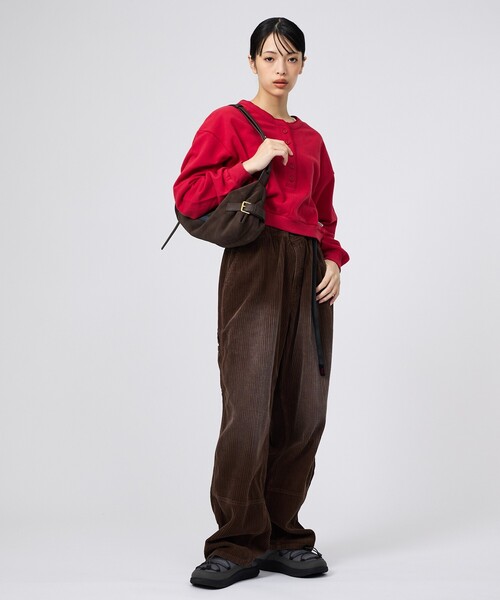 OUTDOOR PRODUCTS（アウトドアプロダクツ）の「【OUTDOOR PRODUCTS / アウトドアプロダクツ】バックルベルト ショルダーバッグ（ショルダーバッグ・レディース・ブラウン/ブラック/カーキ/アイボリー・フリー）」の16枚目の写真