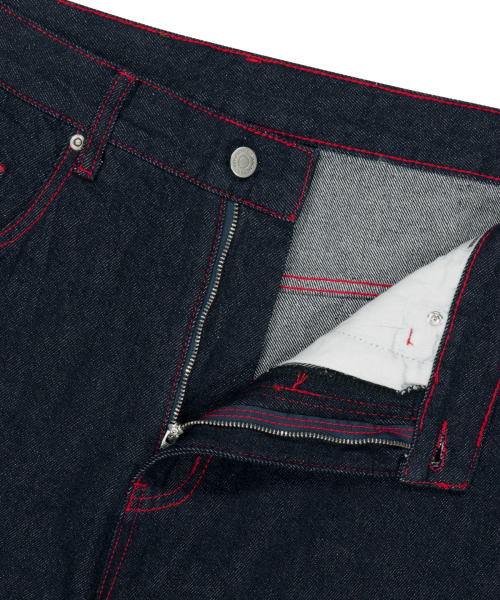 WKNDRS(ウィーキャンドース)の「HOUND デニムパンツ (D.BLUE)(デニムパンツ・レディース・その他・SMALL/MEDIUM/LARGE/X-LARGE)」の3枚目の写真
