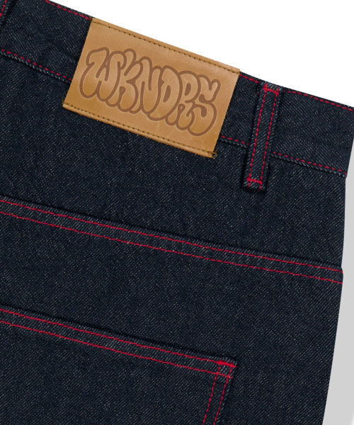 WKNDRS(ウィーキャンドース)の「HOUND デニムパンツ (D.BLUE)(デニムパンツ・レディース・その他・SMALL/MEDIUM/LARGE/X-LARGE)」の5枚目の写真