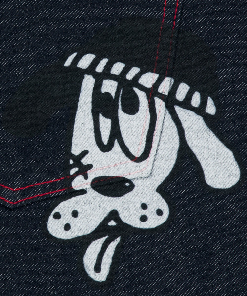 WKNDRS(ウィーキャンドース)の「HOUND デニムパンツ (D.BLUE)(デニムパンツ・レディース・その他・SMALL/MEDIUM/LARGE/X-LARGE)」の6枚目の写真