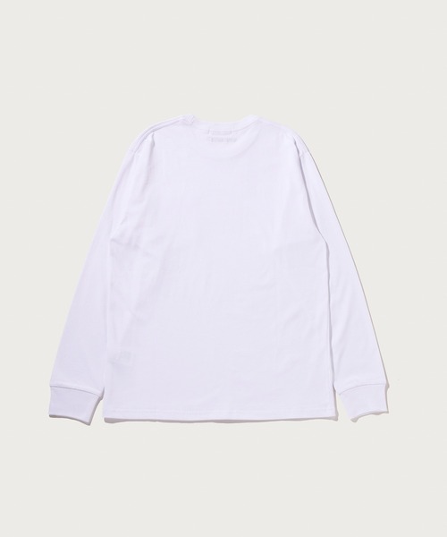 A BATHING APE（アベイシングエイプ）の「LINE CAMO FLAG LABEL POCKET LS TEE（Tシャツ/カットソー・メンズ・ホワイト/ブラック・X-LARGE/MEDIUM/XX-LARGE/SMALL/LARGE）」の3枚目の写真