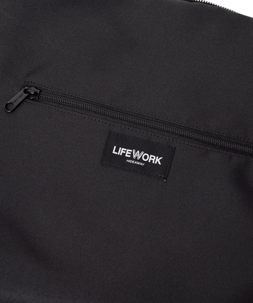 LIFE WORK（ライフワーク）の「ニューモダンソリッドラドッククロスバッグ（メッセンジャーバッグ・メンズ・ブラック・FREE）」の5枚目の写真