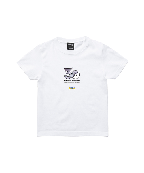 ZOZOSPOT(ゾゾスポット)の「Pokemon 30th Anniversary 1025 T-shirt 「ヌメイル(ヒスイのすがた)」(Tシャツ/カットソー・レディース・ホワイト・SMALL/MEDIUM/LARGE/X-LARGE/XX-LARGE/XXX-LARGE/100cm/110cm/120cm/130cm/140cm/150cm/160cm)」の2枚目の写真