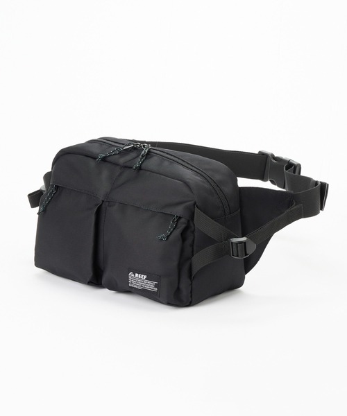 REEF(リーフ)の「REEF メンズ REEF BODY BAG ボディバッグ 【2026年秋冬モデル】/リーフウエストポーチ(ボディバッグ/ウエストポーチ・メンズ・ライトグレー/ブラック・FREE)」の2枚目の写真