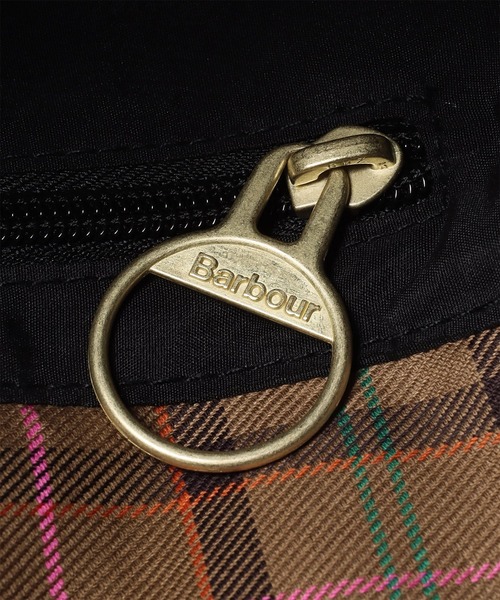 Barbour(バブアー)の「Paul Smith loves Barbour キルティングトートバッグ【263715 LBA0625】(トートバッグ・メンズ・ブラック/ダークグリーン・FREE)」の19枚目の写真