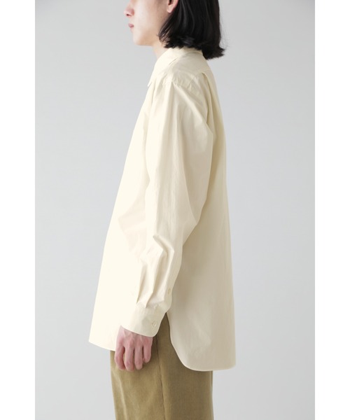 YLEVE(イレーヴ)の「YLEVE / HIGH DENSITY COTTON TYPEWRITER SH(シャツ/ブラウス・メンズ・イエロー・3)」の5枚目の写真