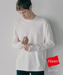 【Hanes for BIOTOP】NEW Comfort Crew Neck Pullover with Thumbhole