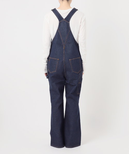 Spick & Span（スピックアンドスパン）の「《40周年 / 》5 1/2 40th FLARE LINE OVERALLS（サロペット/オーバーオール・レディース・ネイビー・28/27）」の9枚目の写真