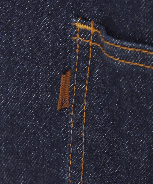 Spick & Span（スピックアンドスパン）の「《40周年 / 》5 1/2 40th FLARE LINE OVERALLS（サロペット/オーバーオール・レディース・ネイビー・28/27）」の20枚目の写真