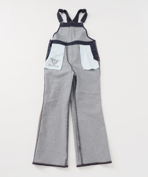 Spick & Span（スピックアンドスパン）の「《40周年 / 》5 1/2 40th FLARE LINE OVERALLS（サロペット/オーバーオール・レディース・ネイビー・28/27）」の22枚目の写真