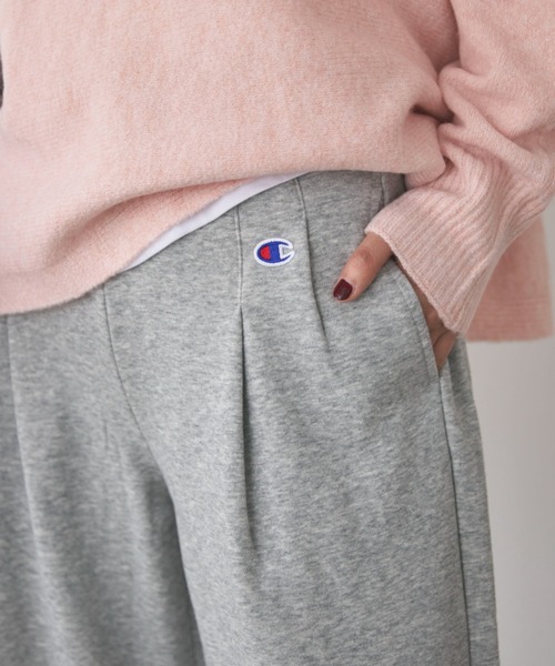 Champion(チャンピオン)の「チャンピオン SWEATPANTS(スウェットパンツ・レディース・グレー/オートミール・M)」の18枚目の写真