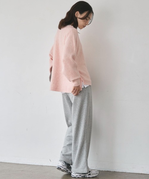 Champion(チャンピオン)の「チャンピオン SWEATPANTS(スウェットパンツ・レディース・グレー/オートミール・M)」の5枚目の写真