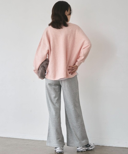 Champion(チャンピオン)の「チャンピオン SWEATPANTS(スウェットパンツ・レディース・グレー/オートミール・M)」の6枚目の写真