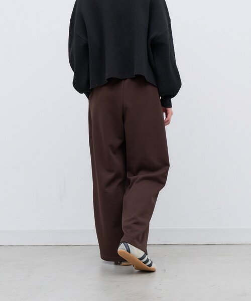 CIAOPANIC TYPY（チャオパニックティピー）の「∴【XS～XLサイズ展開】あったかカットジョーゼットタックイージーパンツ（その他パンツ・レディース・ブラック/ベージュ/ブラウン/カーキ/アイボリー/バイオレット・SMALL/MEDIUM/LARGE/X-LARGE/X-SMALL）」の21枚目の写真