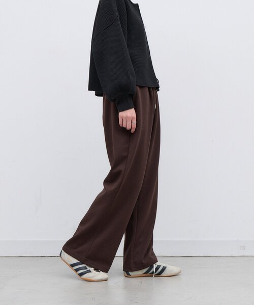 CIAOPANIC TYPY（チャオパニックティピー）の「∴【XS～XLサイズ展開】あったかカットジョーゼットタックイージーパンツ（その他パンツ・レディース・ブラック/ベージュ/ブラウン/カーキ/アイボリー/バイオレット・SMALL/MEDIUM/LARGE/X-LARGE/X-SMALL）」の22枚目の写真