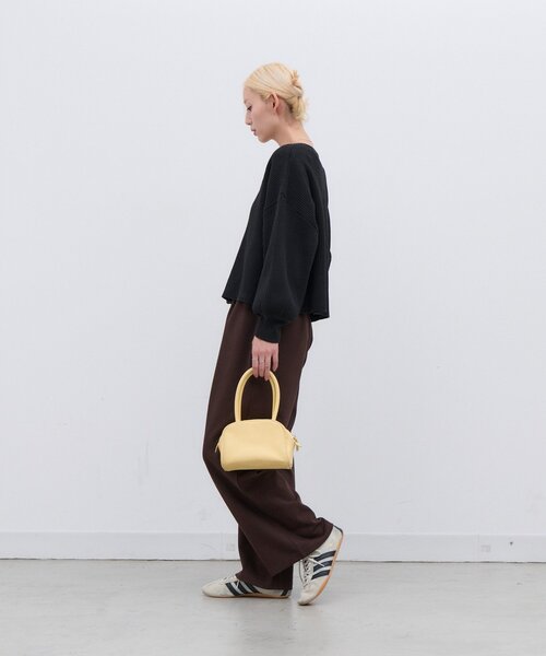 CIAOPANIC TYPY（チャオパニックティピー）の「∴【XS～XLサイズ展開】あったかカットジョーゼットタックイージーパンツ（その他パンツ・レディース・ブラック/ベージュ/ブラウン/カーキ/アイボリー/バイオレット・SMALL/MEDIUM/LARGE/X-LARGE/X-SMALL）」の13枚目の写真