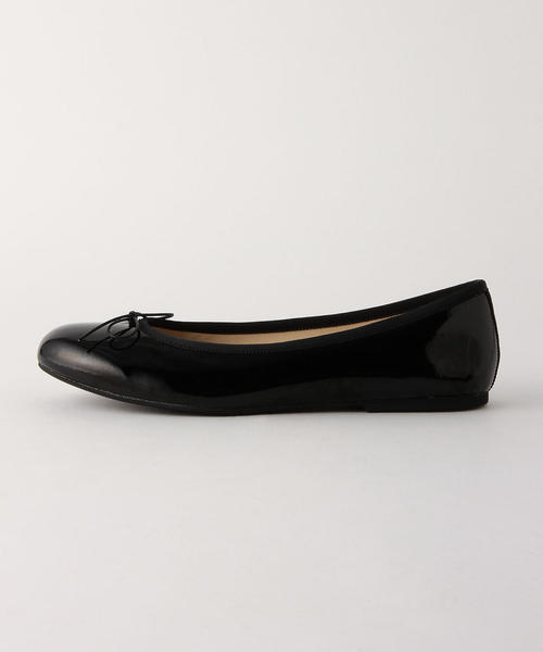 BEAUTY&YOUTH UNITED ARROWS（ビューティーアンドユースユナイテッドアローズ）の「BY エナメル バレエシューズ 3 ◆（バレエシューズ・レディース・シルバー/ブラック・36/37/35/35h/37h/36h/38）」の4枚目の写真