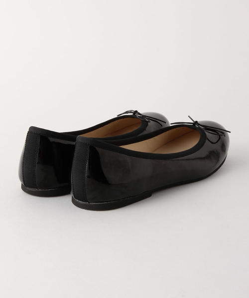 BEAUTY&YOUTH UNITED ARROWS（ビューティーアンドユースユナイテッドアローズ）の「BY エナメル バレエシューズ 3 ◆（バレエシューズ・レディース・シルバー/ブラック・36/37/35/35h/37h/36h/38）」の6枚目の写真