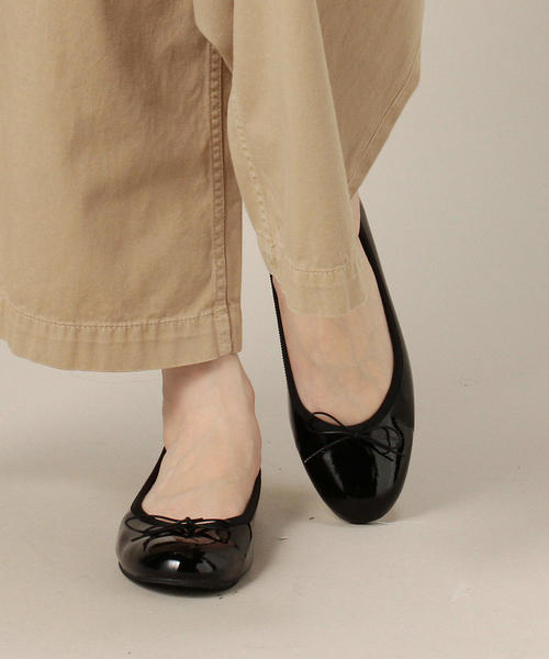 BEAUTY&YOUTH UNITED ARROWS（ビューティーアンドユースユナイテッドアローズ）の「BY エナメル バレエシューズ 3 ◆（バレエシューズ・レディース・シルバー/ブラック・36/37/35/35h/37h/36h/38）」の9枚目の写真