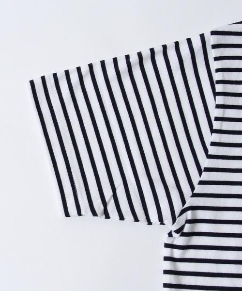 coen(コーエン)の「【MBC】SZボーダーポケT●(Tシャツ/カットソー・メンズ・ネイビー/ホワイト×ネイビー/ホワイト系その他/マスタード・LARGE/SMALL/X-LARGE/MEDIUM)」の11枚目の写真