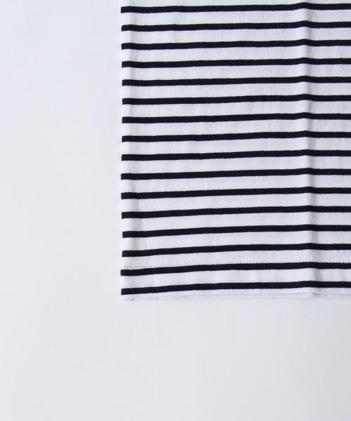 coen(コーエン)の「【MBC】SZボーダーポケT●(Tシャツ/カットソー・メンズ・ネイビー/ホワイト×ネイビー/ホワイト系その他/マスタード・LARGE/SMALL/X-LARGE/MEDIUM)」の12枚目の写真