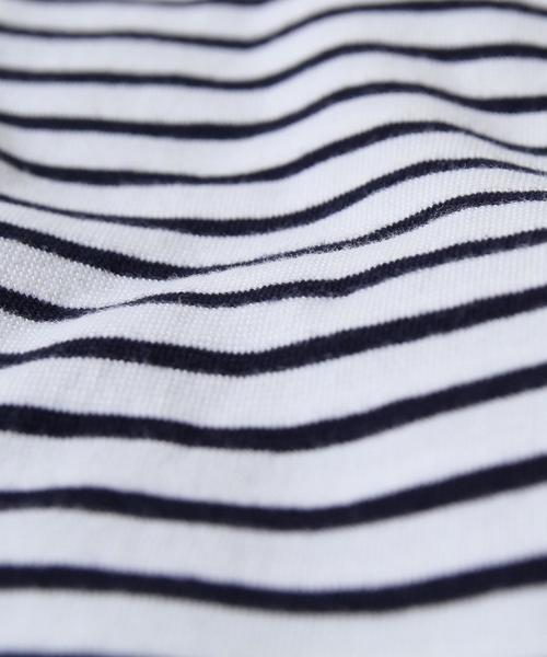 coen(コーエン)の「【MBC】SZボーダーポケT●(Tシャツ/カットソー・メンズ・ネイビー/ホワイト×ネイビー/ホワイト系その他/マスタード・LARGE/SMALL/X-LARGE/MEDIUM)」の5枚目の写真