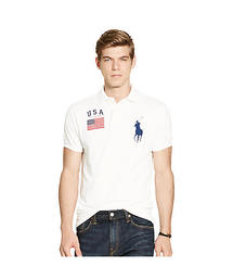 POLO RALPH LAUREN | カスタムフィット USA メッシュ ポロシャツ(ポロシャツ)