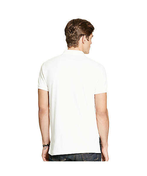 POLO RALPH LAUREN(ポロ ラルフ ローレン)の「カスタムフィット USA メッシュ ポロシャツ(ポロシャツ・メンズ・ネイビー/レッド/ホワイト/ライトグレー・MEDIUM/LARGE/SMALL/X-SMALL/X-LARGE)」の13枚目の写真