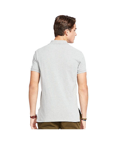POLO RALPH LAUREN(ポロ ラルフ ローレン)の「カスタムフィット USA メッシュ ポロシャツ(ポロシャツ・メンズ・ネイビー/レッド/ホワイト/ライトグレー・MEDIUM/LARGE/SMALL/X-SMALL/X-LARGE)」の16枚目の写真