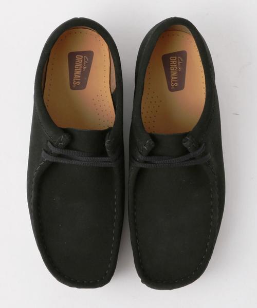 Clarks Originals（クラークスオリジナルズ）の「[クラークス] BC★CLARKS WALLABEE ブーツ ◆（モカシン/デッキシューズ・メンズ・ブラック・8h/7/7h/8/9）」の2枚目の写真