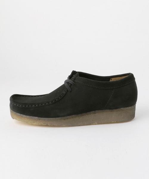 Clarks Originals（クラークスオリジナルズ）の「[クラークス] BC★CLARKS WALLABEE ブーツ ◆（モカシン/デッキシューズ・メンズ・ブラック・8h/7/7h/8/9）」の3枚目の写真