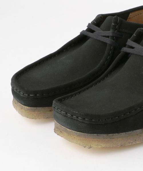 Clarks Originals（クラークスオリジナルズ）の「[クラークス] BC★CLARKS WALLABEE ブーツ ◆（モカシン/デッキシューズ・メンズ・ブラック・8h/7/7h/8/9）」の6枚目の写真