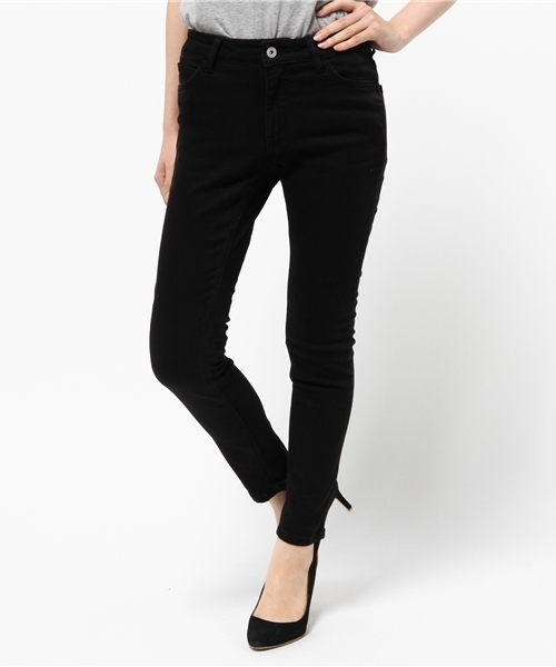 N.(N. Natural Beauty Basic)(エヌエヌナチュラルビューティーベーシック)の「カラースキニー(その他パンツ・レディース・グレー/ブラック・MEDIUM/SMALL)」の17枚目の写真