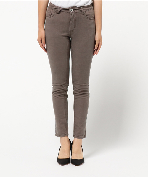 N.(N. Natural Beauty Basic)(エヌエヌナチュラルビューティーベーシック)の「カラースキニー(その他パンツ・レディース・グレー/ブラック・MEDIUM/SMALL)」の6枚目の写真