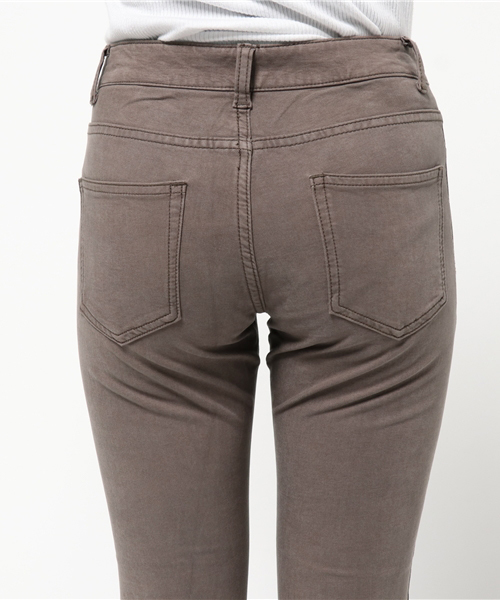 N.(N. Natural Beauty Basic)(エヌエヌナチュラルビューティーベーシック)の「カラースキニー(その他パンツ・レディース・グレー/ブラック・MEDIUM/SMALL)」の10枚目の写真