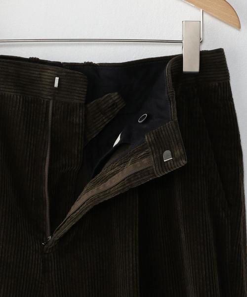 Steven Alan（スティーブンアラン）の「＜Steven Alan＞ 7W/CORD SUPER BAGGY TAPERED/ﾊﾟﾝﾂ ◆（スラックス・メンズ・ブラック/ダークグレー/ダークブラウン・LARGE/SMALL/MEDIUM/X-LARGE）」の5枚目の写真