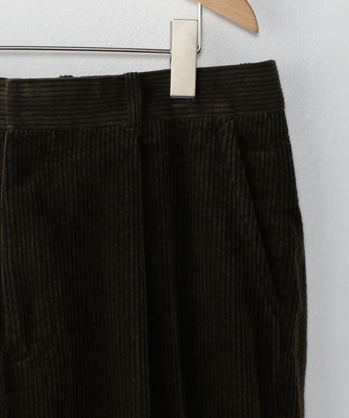 Steven Alan（スティーブンアラン）の「＜Steven Alan＞ 7W/CORD SUPER BAGGY TAPERED/ﾊﾟﾝﾂ ◆（スラックス・メンズ・ブラック/ダークグレー/ダークブラウン・LARGE/SMALL/MEDIUM/X-LARGE）」の6枚目の写真