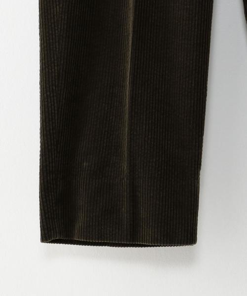Steven Alan（スティーブンアラン）の「＜Steven Alan＞ 7W/CORD SUPER BAGGY TAPERED/ﾊﾟﾝﾂ ◆（スラックス・メンズ・ブラック/ダークグレー/ダークブラウン・LARGE/SMALL/MEDIUM/X-LARGE）」の8枚目の写真
