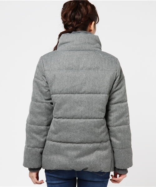 LBC（エルビーシー）の「ヘリンボンリブ使いブルゾン（ブルゾン・レディース・ライトグレー/ダークグレー/ネイビー・LARGE/MEDIUM）」の6枚目の写真