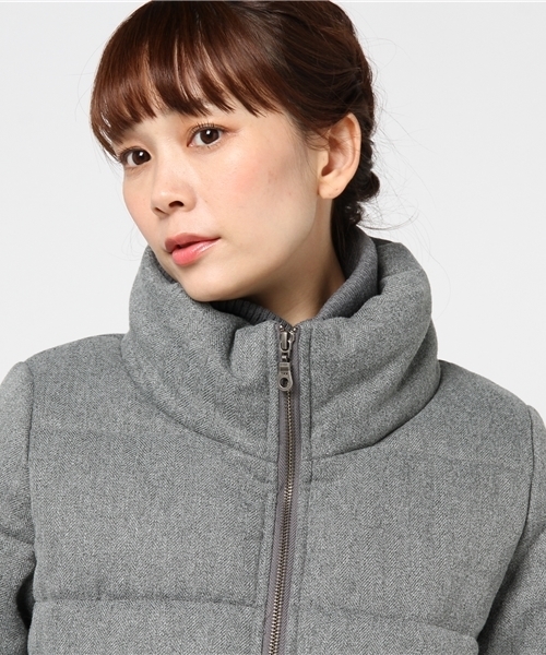 LBC（エルビーシー）の「ヘリンボンリブ使いブルゾン（ブルゾン・レディース・ライトグレー/ダークグレー/ネイビー・LARGE/MEDIUM）」の7枚目の写真