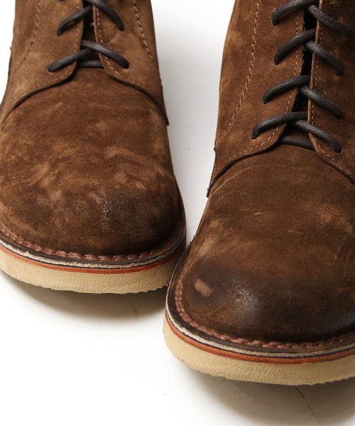 And A（アンドエー）の「クレープソールブーツ（BOEMOS）（ブーツ・メンズ・ブラウン・26.5cm/27.5cm）」の8枚目の写真