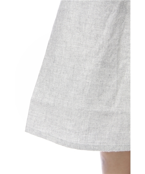 Kastane（カスタネ）の「ｷﾞｬｻﾞｰｽｶｰﾄ（スカート・レディース・ピンク/グレー・ﾌﾘ-）」の6枚目の写真