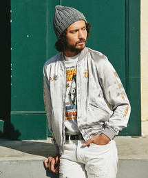 HYSTERIC GLAMOUR | PARADISE刺繍 スカジャン(スカジャン)