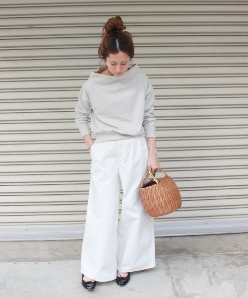 FRAMeWORK（フレームワーク）の「BAGMATI バンブーハンドルBAG　◆（かごバッグ・レディース・キャメル・FREE）」の2枚目の写真