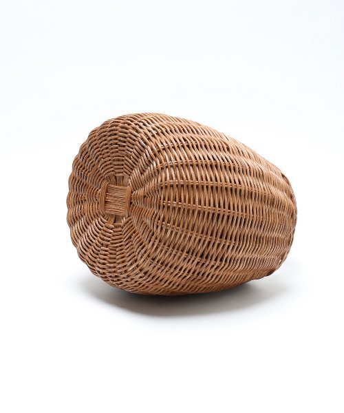 FRAMeWORK（フレームワーク）の「BAGMATI バンブーハンドルBAG　◆（かごバッグ・レディース・キャメル・FREE）」の12枚目の写真