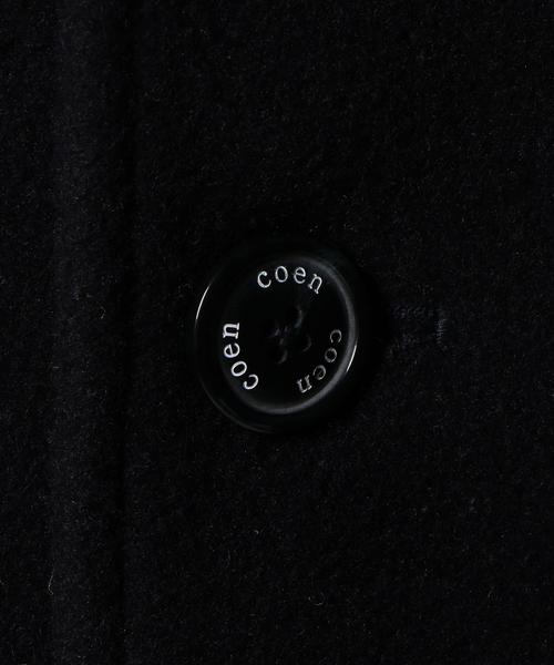 coen（コーエン）の「カバーリングウールミディアムフーデッドコート（ピーコート・レディース・ライトグレー/ブラウン/ネイビー・LARGE/MEDIUM）」の11枚目の写真