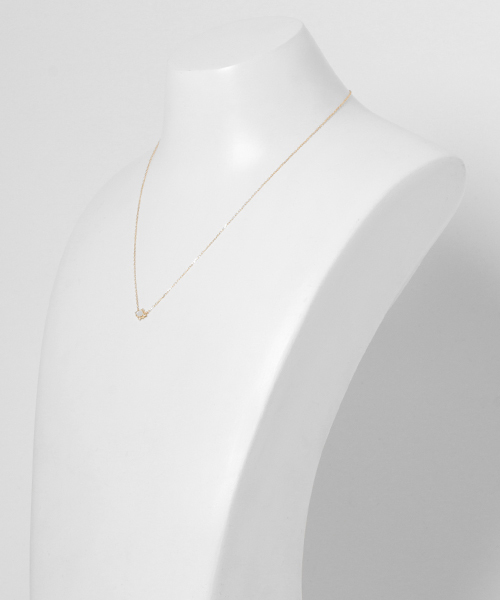 miroir（ミロワ）の「K10 白蝶貝ネックレス（ネックレス）」 - WEAR