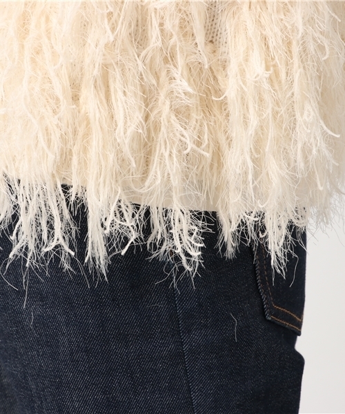 WEGO（ウィゴー）の「WEGO/モンスターショートカーディガン（カーディガン/ボレロ・レディース・ブラック/グレー/イエロー/ライトピンク/ピンク系その他/アイボリー・FREE）」の15枚目の写真